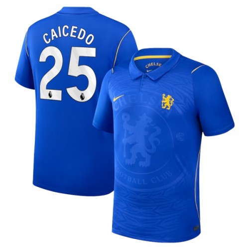 Oficiální Fotbalový Dres Chelsea Caicedo 25 Domácí 2026-27 pro Muži Oficiální Fotbalový Dres Chelsea Caicedo 25 Domácí 2026-27 pro Muži