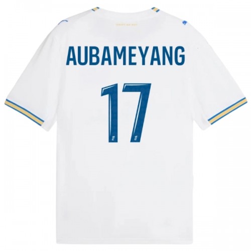 Oficiální Fotbalový Dres Olympique de Marseille Aubameyang 17 Domácí 2026-27 pro Muži Oficiální Fotbalový Dres Olympique de Marseille Aubameyang 17 Domácí 2026-27 pro Muži