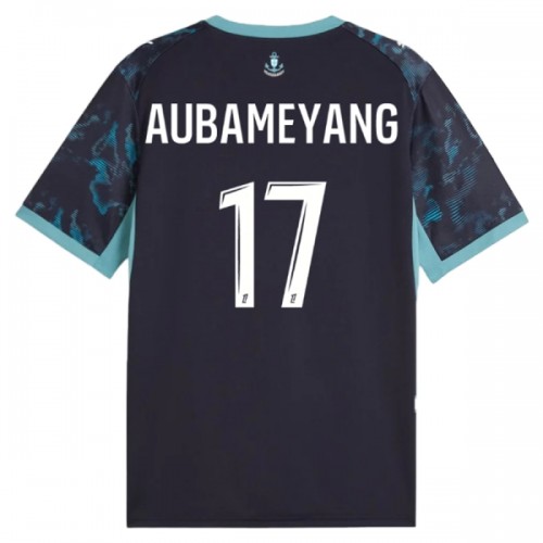 Oficiální Fotbalový Dres Olympique de Marseille Aubameyang 17 Hostující 2026-27 pro Muži Oficiální Fotbalový Dres Olympique de Marseille Aubameyang 17 Hostující 2026-27 pro Muži