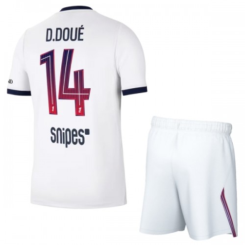 Oficiální Fotbalový Dres Paris Saint-Germain Desire Doue 14 Hostující 2026-27 pro Děti Oficiální Fotbalový Dres Paris Saint-Germain Desire Doue 14 Hostující 2026-27 pro Děti