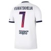 Oficiální Fotbalový Dres Paris Saint-Germain Kvaratskhelia 7 Hostující 2026-27 pro Muži