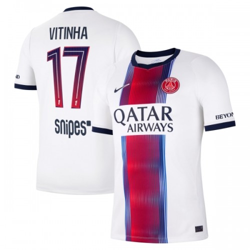 Oficiální Fotbalový Dres Paris Saint-Germain Vitinha 17 Hostující 2026-27 pro Muži Oficiální Fotbalový Dres Paris Saint-Germain Vitinha 17 Hostující 2026-27 pro Muži