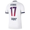 Oficiální Fotbalový Dres Paris Saint-Germain Vitinha 17 Hostující 2026-27 pro Muži