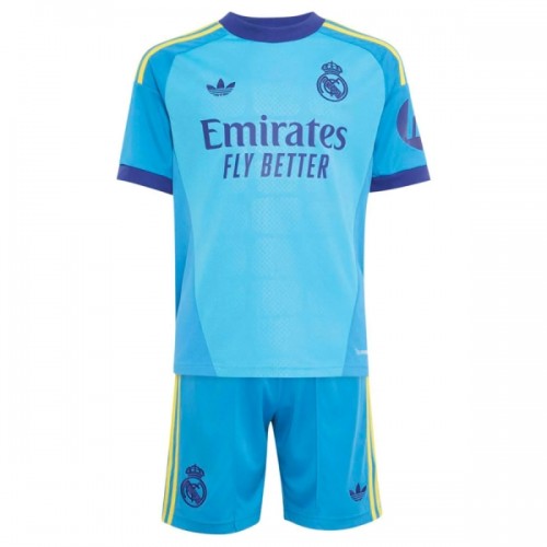 Oficiální Fotbalový Dres Brankářské Real Madrid Hostující 2026-27 pro Děti Oficiální Fotbalový Dres Brankářské Real Madrid Hostující 2026-27 pro Děti