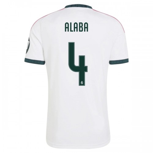 Oficiální Fotbalový Dres Real Madrid Alaba 4 Domácí 2026-27 pro Muži Oficiální Fotbalový Dres Real Madrid Alaba 4 Domácí 2026-27 pro Muži