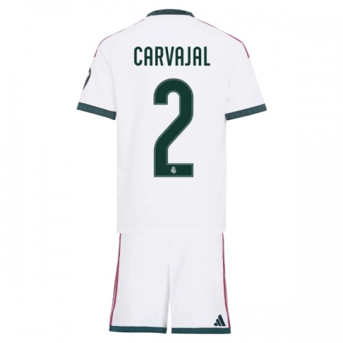 Oficiální Fotbalový Dres Real Madrid Carvajal 2 Domácí 2026-27 pro Děti Oficiální Fotbalový Dres Real Madrid Carvajal 2 Domácí 2026-27 pro Děti