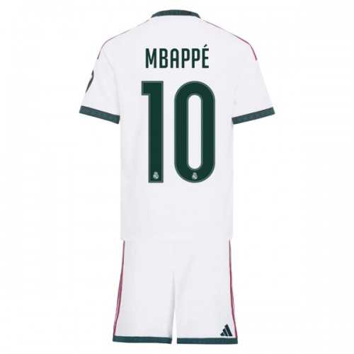 Oficiální Fotbalový Dres Real Madrid Mbappé 10 Domácí 2026-27 pro Děti Oficiální Fotbalový Dres Real Madrid Mbappé 10 Domácí 2026-27 pro Děti