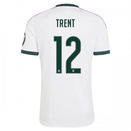 Oficiální Fotbalový Dres Real Madrid Trent Alexander-Arnold 12 Domácí 2026-27 pro Muži Oficiální Fotbalový Dres Real Madrid Trent Alexander-Arnold 12 Domácí 2026-27 pro Muži
