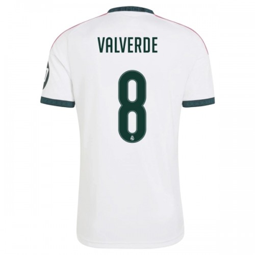 Oficiální Fotbalový Dres Real Madrid Valverde 8 Domácí 2026-27 pro Muži Oficiální Fotbalový Dres Real Madrid Valverde 8 Domácí 2026-27 pro Muži