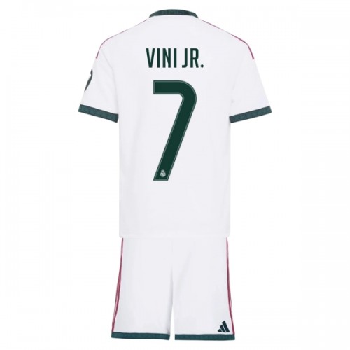 Oficiální Fotbalový Dres Real Madrid Vini JR 7 Domácí 2026-27 pro Děti Oficiální Fotbalový Dres Real Madrid Vini JR 7 Domácí 2026-27 pro Děti