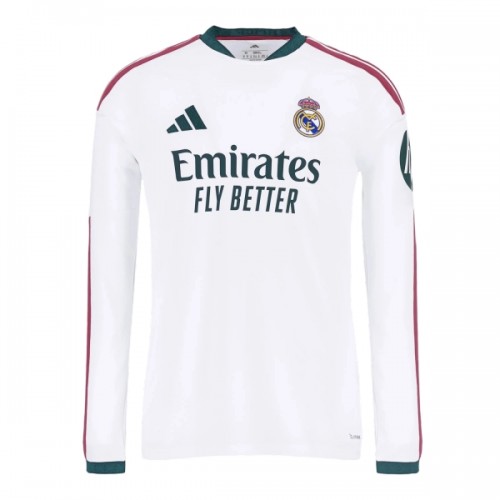 Oficiální Fotbalový Dres s Dlouhý Rukáv Real Madrid Domácí 2026-27 pro Muži Oficiální Fotbalový Dres s Dlouhý Rukáv Real Madrid Domácí 2026-27 pro Muži