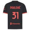 Oficiální Fotbalový Dres AC Milán Pavlovic 31 Třetí 2026-27 pro Muži Oficiální Fotbalový Dres AC Milán Pavlovic 31 Třetí 2026-27 pro Muži