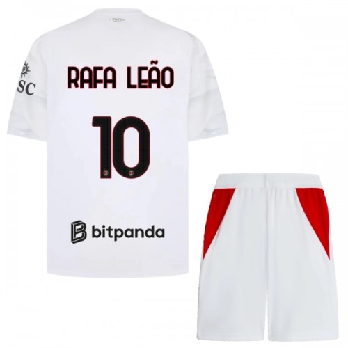 Oficiální Fotbalový Dres AC Milán Rafael Leao 10 Hostující 2026-27 pro Děti Oficiální Fotbalový Dres AC Milán Rafael Leao 10 Hostující 2026-27 pro Děti
