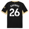 Oficiální Fotbalový Dres Manchester City Savinho 26 Hostující 2026-27 pro Muži