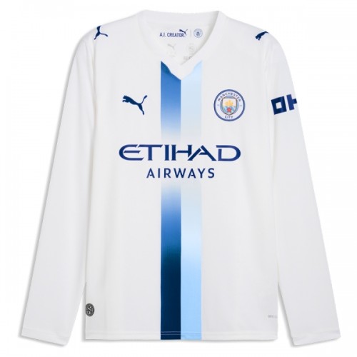 Oficiální Fotbalový Dres s Dlouhý Rukáv Manchester City Třetí 2026-27 pro Muži Oficiální Fotbalový Dres s Dlouhý Rukáv Manchester City Třetí 2026-27 pro Muži