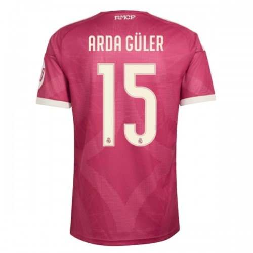 Oficiální Fotbalový Dres Real Madrid Arda Guler 15 Třetí 2026-27 pro Muži Oficiální Fotbalový Dres Real Madrid Arda Guler 15 Třetí 2026-27 pro Muži