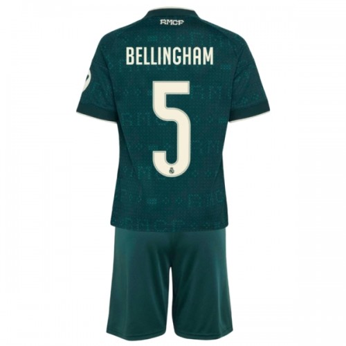 Oficiální Fotbalový Dres Real Madrid Bellingham 5 Hostující 2026-27 pro Děti Oficiální Fotbalový Dres Real Madrid Bellingham 5 Hostující 2026-27 pro Děti