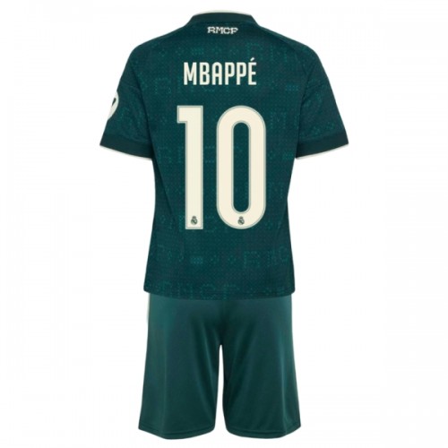 Oficiální Fotbalový Dres Real Madrid Mbappé 10 Hostující 2026-27 pro Děti Oficiální Fotbalový Dres Real Madrid Mbappé 10 Hostující 2026-27 pro Děti
