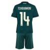 Oficiální Fotbalový Dres Real Madrid Tchouameni 14 Hostující 2026-27 pro Děti Oficiální Fotbalový Dres Real Madrid Tchouameni 14 Hostující 2026-27 pro Děti