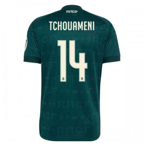 Oficiální Fotbalový Dres Real Madrid Tchouameni 14 Hostující 2026-27 pro Muži Oficiální Fotbalový Dres Real Madrid Tchouameni 14 Hostující 2026-27 pro Muži