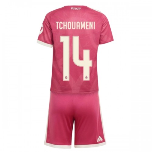 Oficiální Fotbalový Dres Real Madrid Tchouameni 14 Třetí 2026-27 pro Děti Oficiální Fotbalový Dres Real Madrid Tchouameni 14 Třetí 2026-27 pro Děti