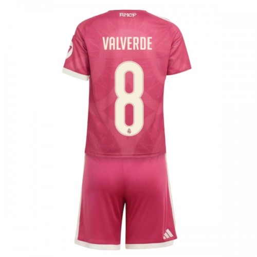 Oficiální Fotbalový Dres Real Madrid Valverde 8 Třetí 2026-27 pro Děti Oficiální Fotbalový Dres Real Madrid Valverde 8 Třetí 2026-27 pro Děti