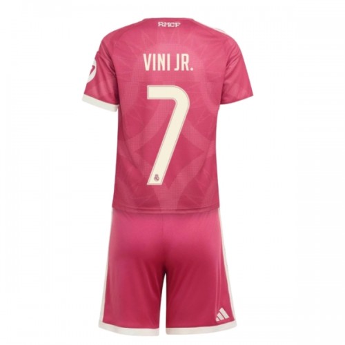 Oficiální Fotbalový Dres Real Madrid Vini JR. 7 Třetí 2026-27 pro Děti Oficiální Fotbalový Dres Real Madrid Vini JR. 7 Třetí 2026-27 pro Děti