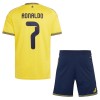 Oficiální Fotbalový Dres Al Nassr Ronaldo 7 Domácí 2026-27 pro Děti Oficiální Fotbalový Dres Al Nassr Ronaldo 7 Domácí 2026-27 pro Děti