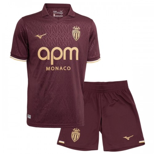 Oficiální Fotbalový Dres AS Monaco Hostující 2026-27 pro Děti Oficiální Fotbalový Dres AS Monaco Hostující 2026-27 pro Děti