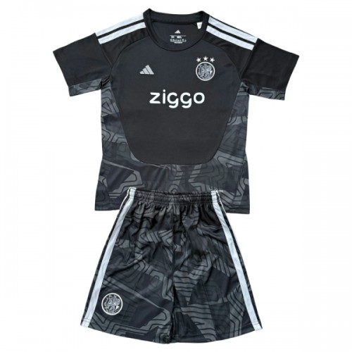 Oficiální Fotbalový Dres Brankářské Ajax Amsterdam 2026-27 Černá pro Děti Oficiální Fotbalový Dres Brankářské Ajax Amsterdam 2026-27 Černá pro Děti