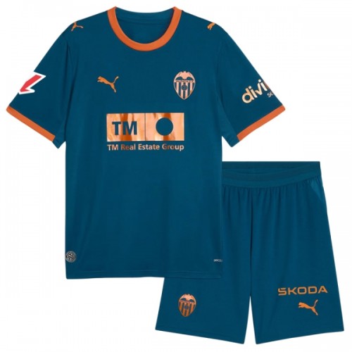 Oficiální Fotbalový Dres Valencia CF Hostující 2026-27 pro Děti Oficiální Fotbalový Dres Valencia CF Hostující 2026-27 pro Děti