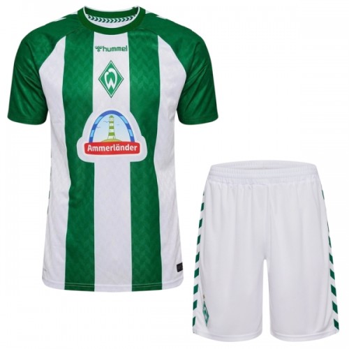 Oficiální Fotbalový Dres Werder Brémy Domácí 2026-27 pro Děti Oficiální Fotbalový Dres Werder Brémy Domácí 2026-27 pro Děti