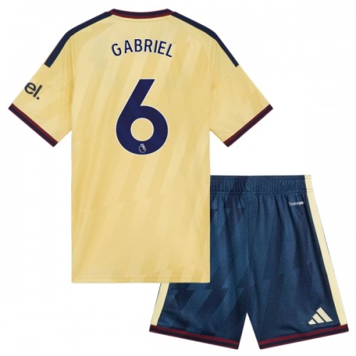 Oficiální Fotbalový Dres Arsenal Gabriel 6 Třetí 2026-27 pro Děti Oficiální Fotbalový Dres Arsenal Gabriel 6 Třetí 2026-27 pro Děti