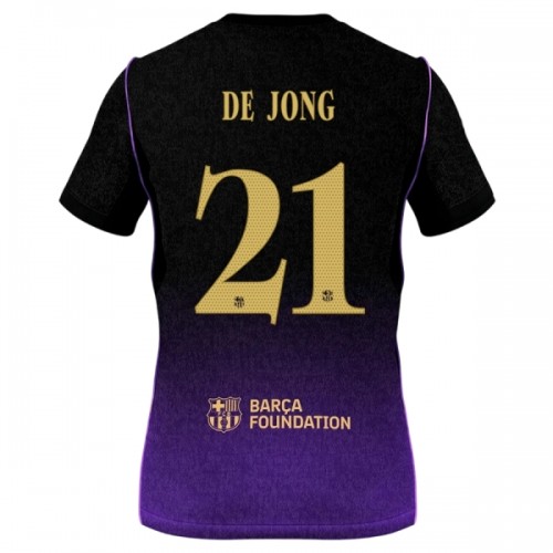 Oficiální Fotbalový Dres FC Barcelona F. De Jong 21 Hostující 2026-27 pro Muži Oficiální Fotbalový Dres FC Barcelona F. De Jong 21 Hostující 2026-27 pro Muži