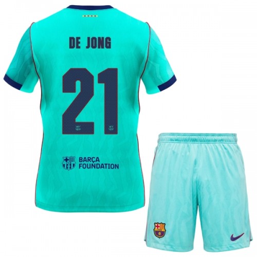 Oficiální Fotbalový Dres FC Barcelona F. De Jong 21 Třetí 2026-27 pro Děti Oficiální Fotbalový Dres FC Barcelona F. De Jong 21 Třetí 2026-27 pro Děti
