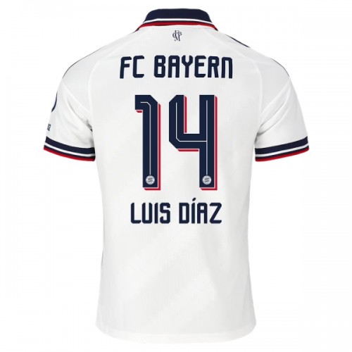 Oficiální Fotbalový Dres FC Bayern Mnichov Luis Diaz 14 Hostující 2026-27 pro Muži Oficiální Fotbalový Dres FC Bayern Mnichov Luis Diaz 14 Hostující 2026-27 pro Muži