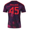 Oficiální Fotbalový Dres FC Bayern Mnichov Pavlovic 45 Třetí 2026-27 pro Muži Oficiální Fotbalový Dres FC Bayern Mnichov Pavlovic 45 Třetí 2026-27 pro Muži