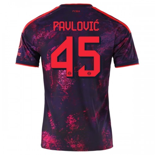 Oficiální Fotbalový Dres FC Bayern Mnichov Pavlovic 45 Třetí 2026-27 pro Muži Oficiální Fotbalový Dres FC Bayern Mnichov Pavlovic 45 Třetí 2026-27 pro Muži
