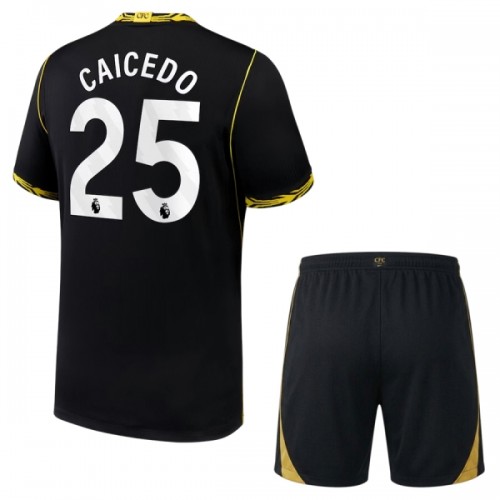 Oficiální Fotbalový Dres Chelsea Caicedo 25 Hostující 2026-27 pro Děti Oficiální Fotbalový Dres Chelsea Caicedo 25 Hostující 2026-27 pro Děti