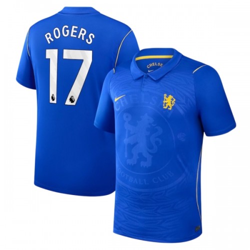 Oficiální Fotbalový Dres Chelsea Rogers 17 Domácí 2026-27 pro Muži Oficiální Fotbalový Dres Chelsea Rogers 17 Domácí 2026-27 pro Muži