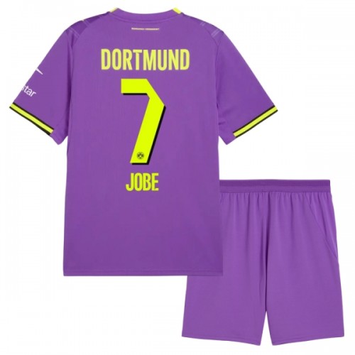 Oficiální Fotbalový Dres Borussia Dortmund Jobe 7 Třetí 2026-27 pro Děti Oficiální Fotbalový Dres Borussia Dortmund Jobe 7 Třetí 2026-27 pro Děti