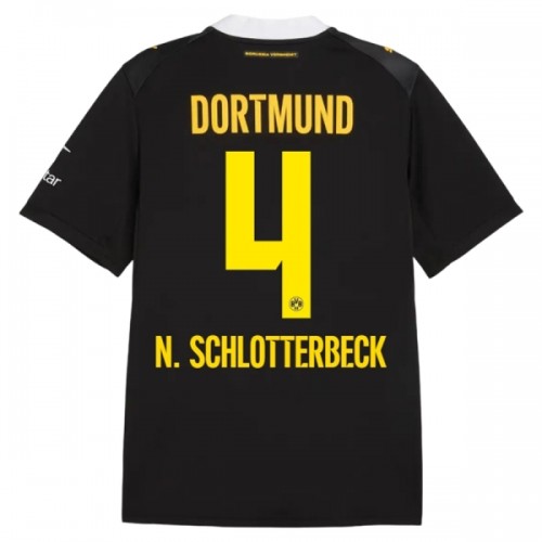 Oficiální Fotbalový Dres Borussia Dortmund N. Schlotterbeck 4 Hostující 2026-27 pro Muži Oficiální Fotbalový Dres Borussia Dortmund N. Schlotterbeck 4 Hostující 2026-27 pro Muži