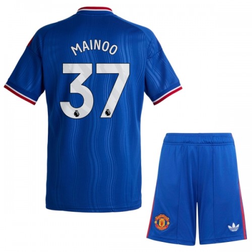 Oficiální Fotbalový Dres Manchester United Mainoo 37 Hostující 2026-27 pro Děti Oficiální Fotbalový Dres Manchester United Mainoo 37 Hostující 2026-27 pro Děti