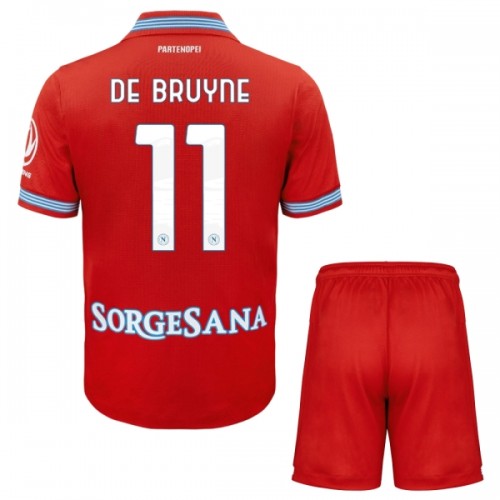 Oficiální Fotbalový Dres SSC Neapol De Bruyne 11 Třetí 2026-27 pro Děti Oficiální Fotbalový Dres SSC Neapol De Bruyne 11 Třetí 2026-27 pro Děti