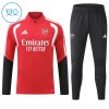 Tréninkový Mikina Arsenal Čtvrt Zip 2026-27 Červená pro Děti Tréninkový Mikina Arsenal Čtvrt Zip 2026-27 Červená pro Děti