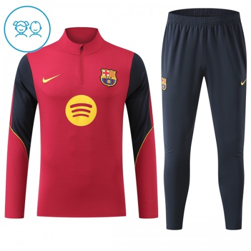 Tréninkový Mikina FC Barcelona Čtvrt Zip 2026-27 Červená pro Děti Tréninkový Mikina FC Barcelona Čtvrt Zip 2026-27 Červená pro Děti