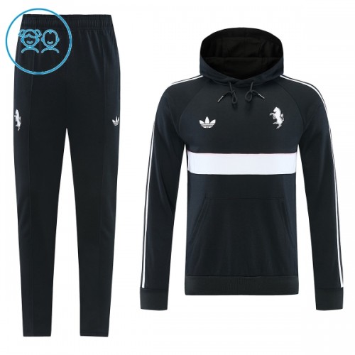 Tréninkový Mikina Juventus Hoodie 2026-27 Černá pro Děti Tréninkový Mikina Juventus Hoodie 2026-27 Černá pro Děti
