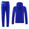 Tréninkový Mikina Manchester United Hoodie 2026-27 Modrá pro Děti