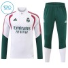 Tréninkový Mikina Real Madrid Čtvrt Zip 2026-27 Bílá pro Děti Tréninkový Mikina Real Madrid Čtvrt Zip 2026-27 Bílá pro Děti