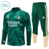 Tréninkový Mikina Real Madrid Čtvrt Zip 2026-27 Zelená pro Děti Tréninkový Mikina Real Madrid Čtvrt Zip 2026-27 Zelená pro Děti